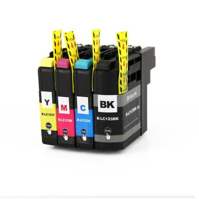 compatible brother lc123 ink cartridge for brother DCP-J4110DW/DCP-J13...