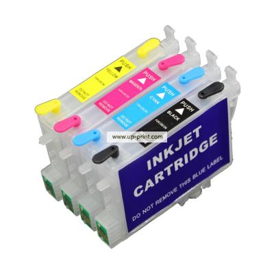 T0441-T0444 Refillable Ink Cartridges for EPSON Stylus C64/C66/C84/C84...
