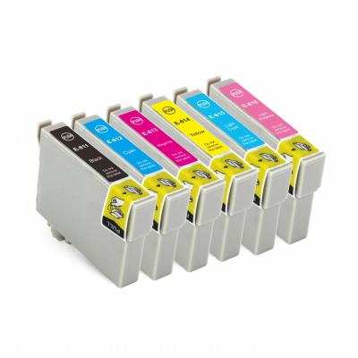 Compatible ink cartridge T0811 for EPSON R390/RX590/R270/RX690/RX610/R...