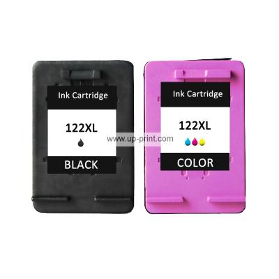 Compatible ink cartridges for HP122 Tri-color&Black