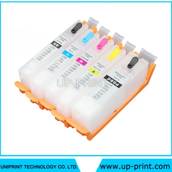 PGI-250 CLI-251 Refillable Ink Cartridges for Canon IP7220 MG5420 MG54...